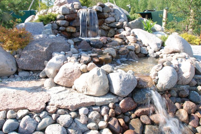 Водоснабжение загородного дома (коттеджа) в Ленинградской области (Ленобласти): создание фонтана